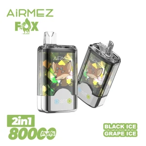 Alternative view of Airmez FOX 80K Puffs 2 IN 1