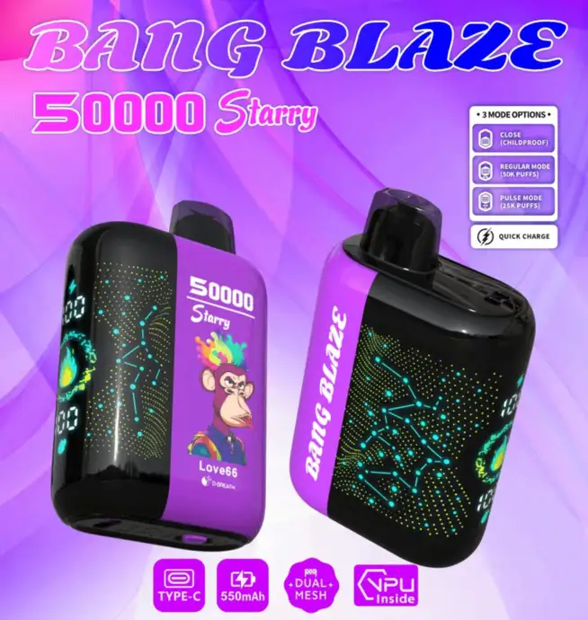 BANG BLAZE 50000Puffs Starry - obrazek 11