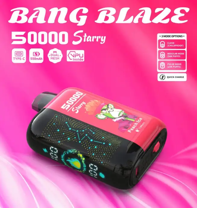 BANG BLAZE 50000Puffs Starry - obrazek 9