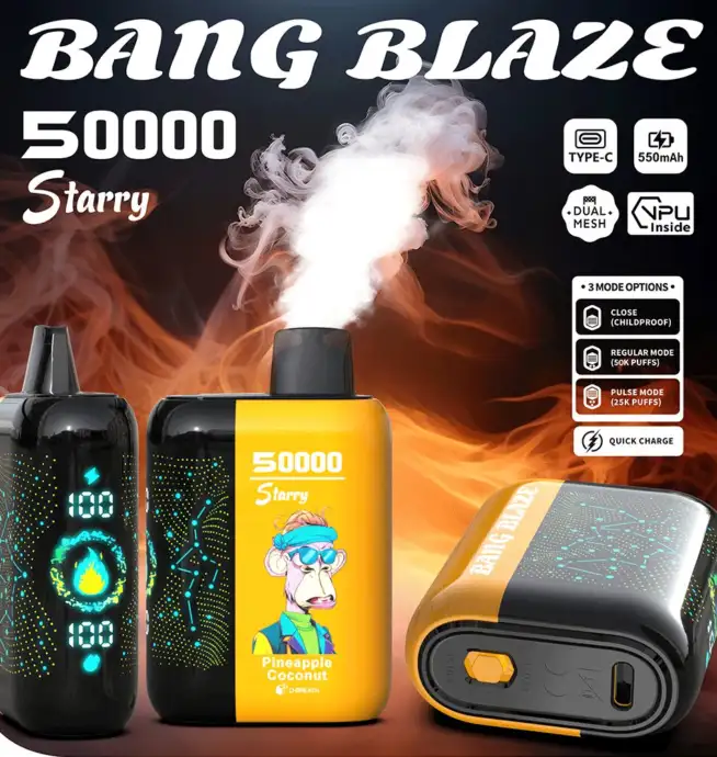 BANG BLAZE 50000Puffs Starry - obrazek 8