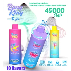Bang King Triple 45000 Puffs of 3 w 1