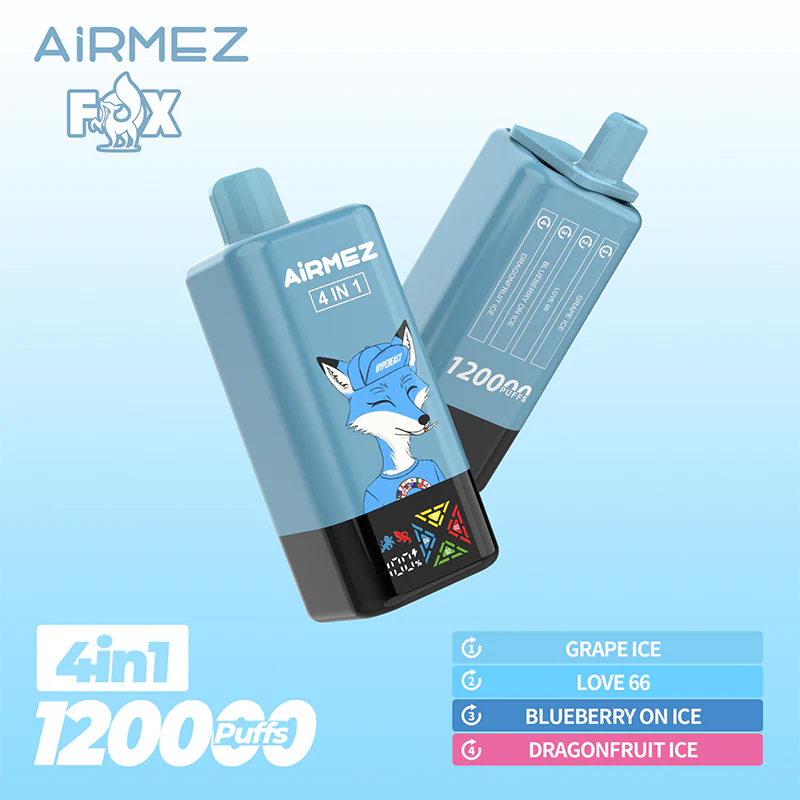 Airmez FOX 120K Puffs 4 IN 1 - obrazek 5