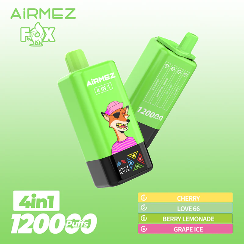Airmez FOX 120K Puffs 4 IN 1 - obrazek 4