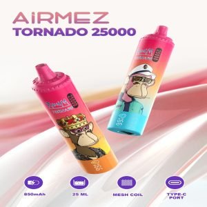 AIRMEZ TORNADO 25K Puffs