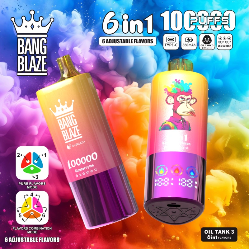 Bang Blaze 100KPuffs of 6 IN 1 - obrazek 8