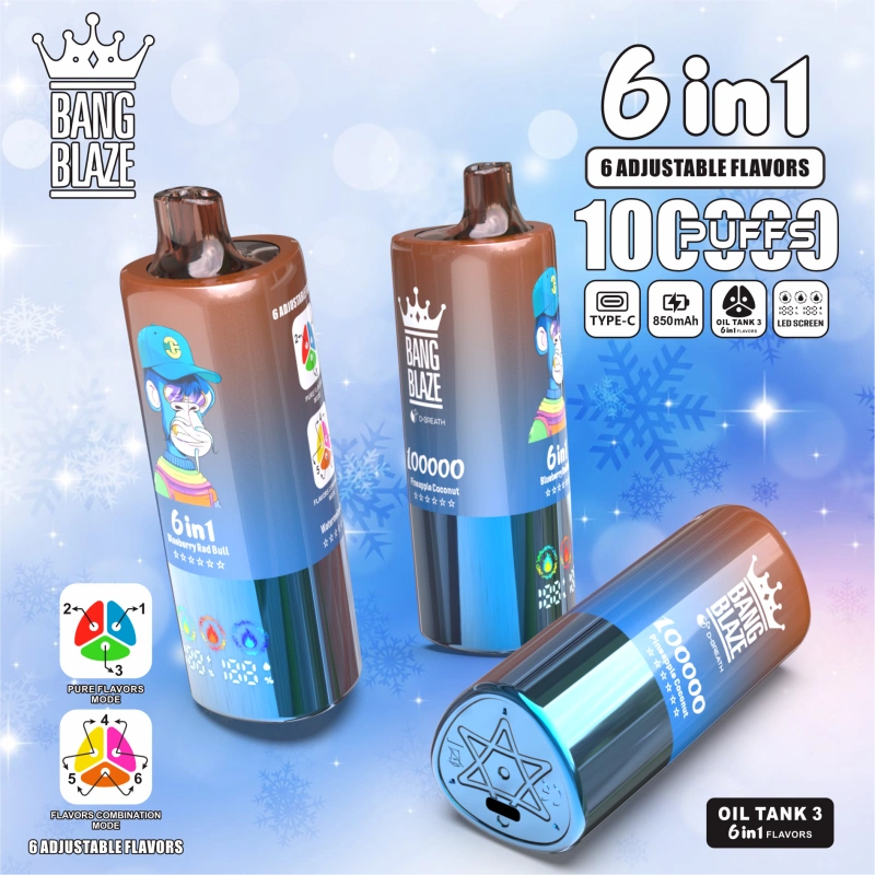 Bang Blaze 100KPuffs of 6 IN 1 - obrazek 4