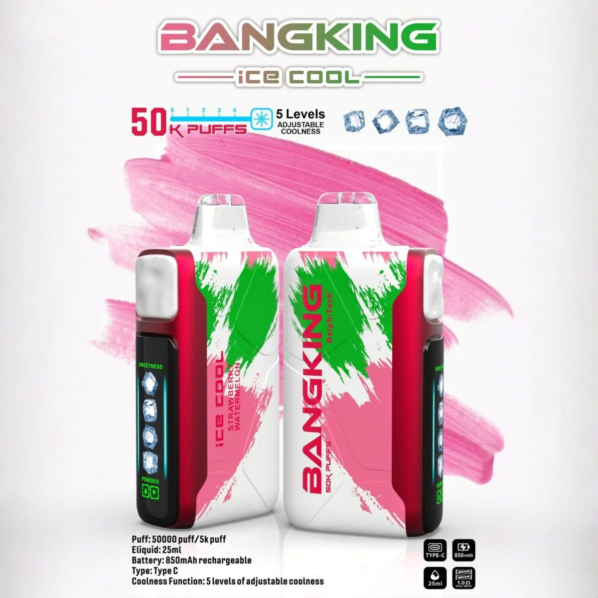 Bang King 50000Puffs Ice Cool - obrazek 10