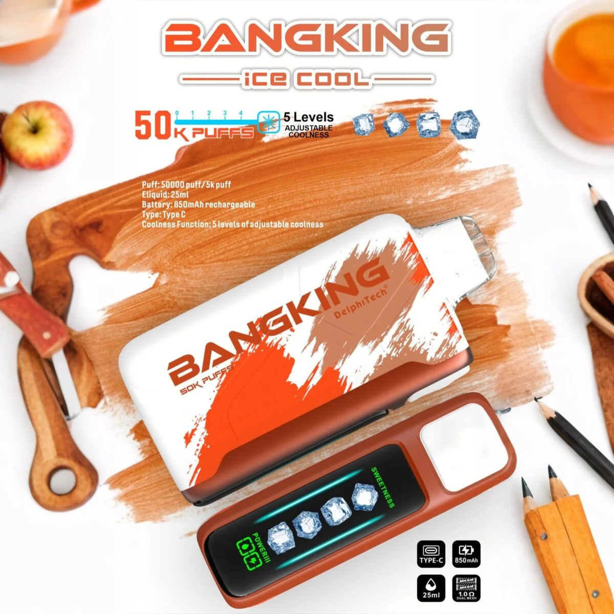 Bang King 50000Puffs Ice Cool - obrazek 12