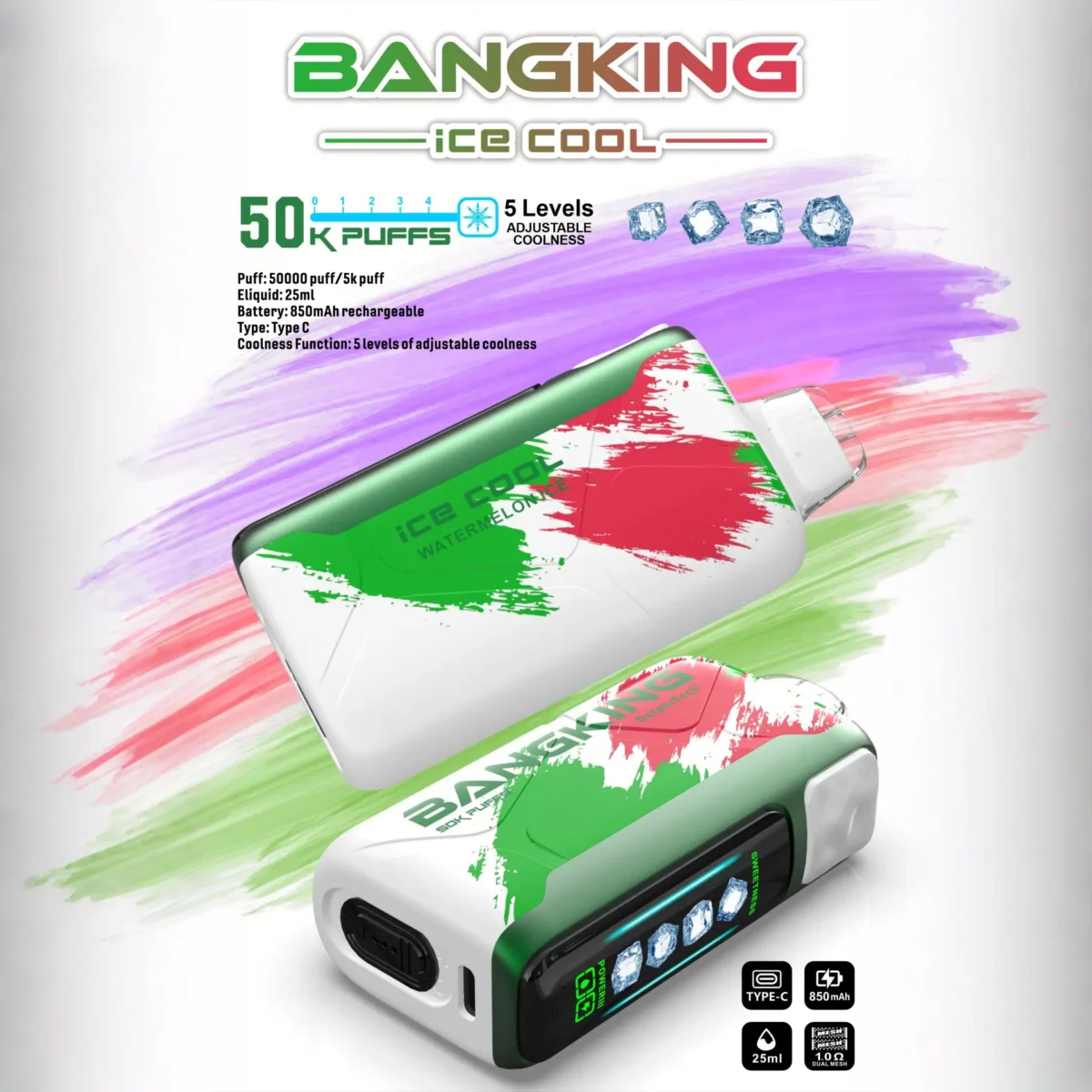 Bang King 50000Puffs Ice Cool - obrazek 13