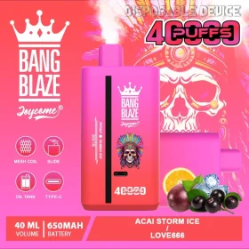 BANG BLAZE Dwusmaki 40 000 Pociągnięć 2 w 1