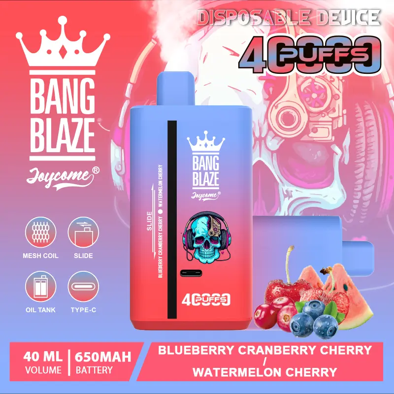 BANG BLAZE Dwusmaki 40 000 Pociągnięć 2 w 1 - obrazek 4