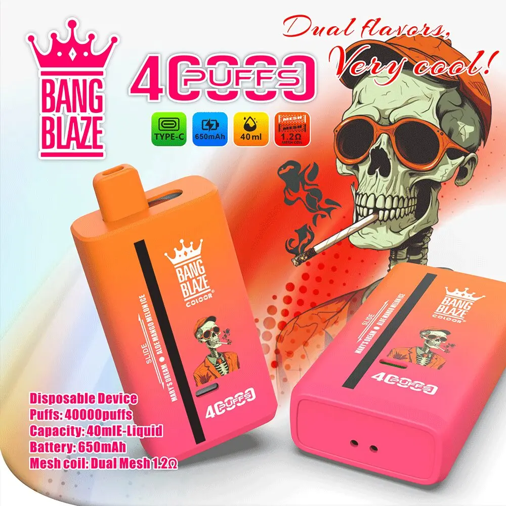 BANG BLAZE Dwusmaki 40 000 Pociągnięć 2 w 1 - obrazek 9